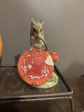 Teviotdale mouse on toadstool