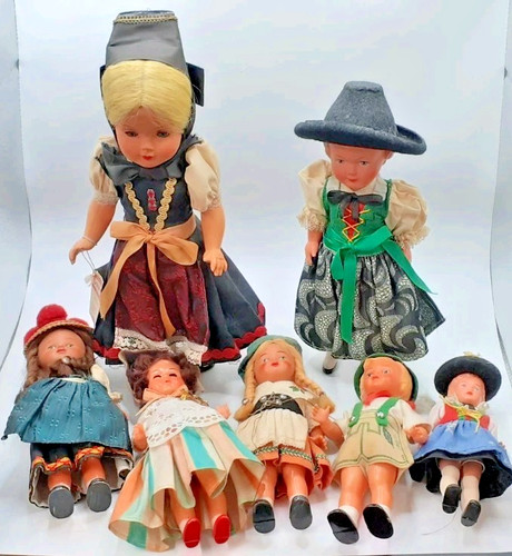 Vintage collectors dolls in - 7,