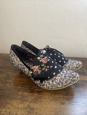 BNWT Irregular Choice Ladies Kitten Heel Floral Patterned Polka Dot Rare Iconic 