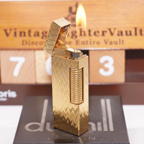 Dunhill rollagas lighter - rollagas, gold