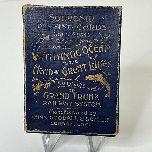 Vintage souvenir playing - souvenir, cards