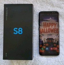 Samsung Galaxy S8 SM-G950F - Midnight Black - 64GB - On Vodafone 