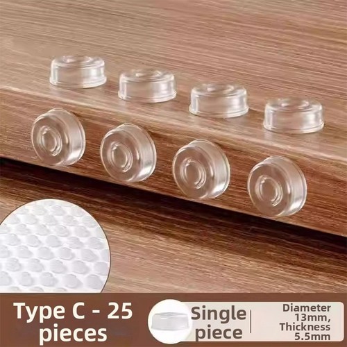 Clear silicone door edge - clear,