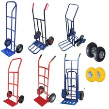 Sack Truck Barrow Hand Heavy Duty Two Wheel Industrial Trolley Tyre up to 200Kg