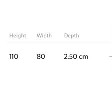 Large irregular shaped mirror