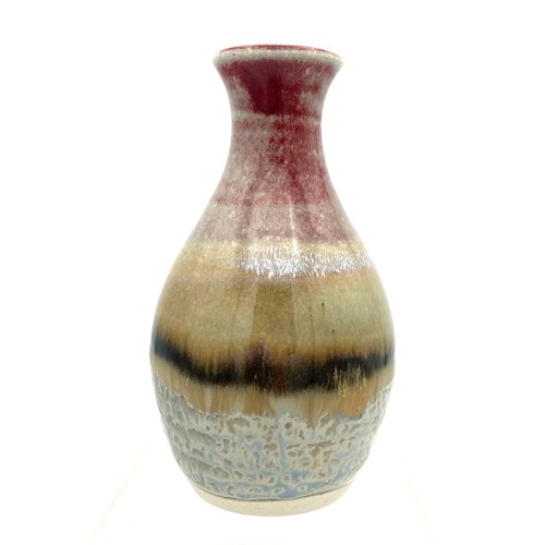 Handmade pottery flower vase - handmade,