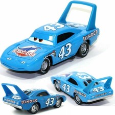 Disney Pixar Cars No.43 Dinoco The King 1:55 Diecastt Toys Cars Loose Toys Kids~