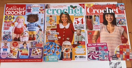 Crochet magazines bundle - crochet,