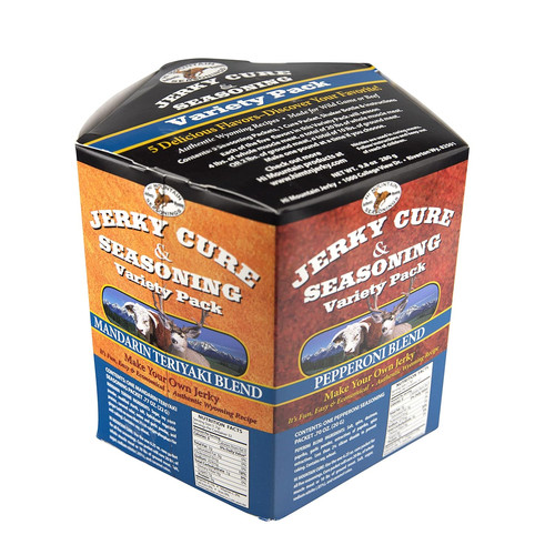 Jerky seasoning and - and, kit
