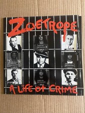 Zoetrope A Life Of Crime Vinyl Lp Music For Nations MFN 76 - Thrash Metal 1987