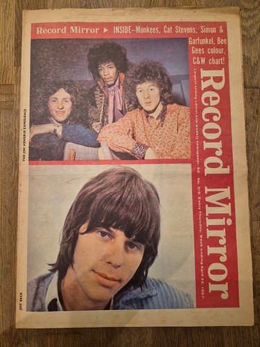 Record mirror newspaper - mirror,