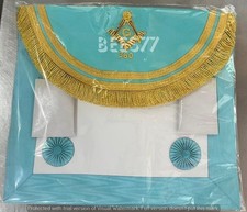 Craft Master Masons Apron - double border - Scottish