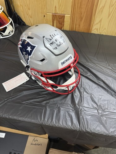 Drew bledsoe signed speed flex - bledsoe,