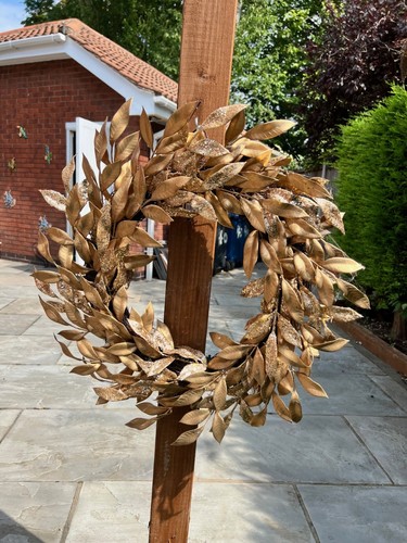 Large christmas gold - christmas, wreath