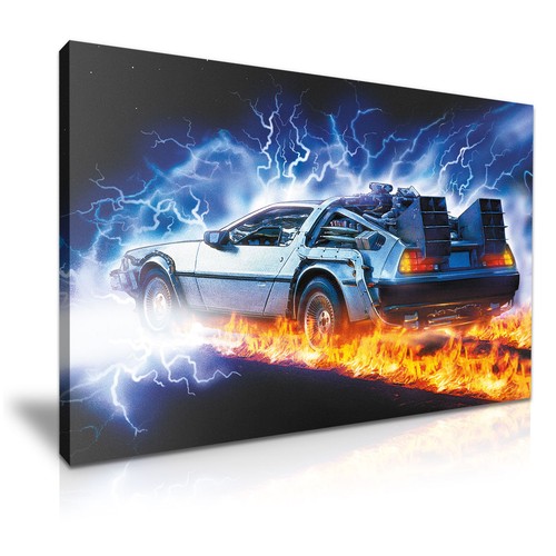 Back the future delorean - the,