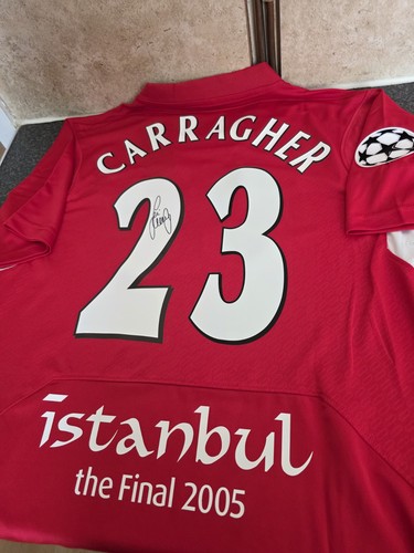 Jamie carragher signed - jamie,