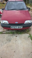 Ford Fiesta 1.3 1994 Red 3 Door 99p No Reserve  Grab Bargain