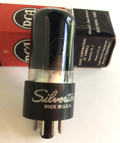 Silvertone 6v6gt tube smoked - tube,