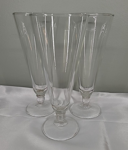 Vintage pilsner beer glasses - pilsner,