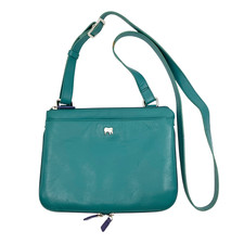 Mywalit Teal Pebbled Leather