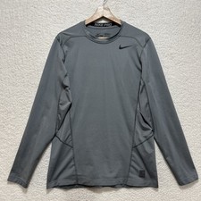 Nike Pro Men's Gray Dri Fit