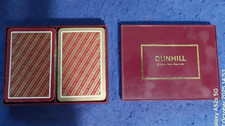 TWIN DECKS OF DUNHILL CIGARETTE PLAYING CARDS