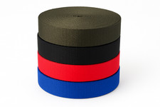 20mm Polypropylene Webbing Strap Roll 10m 20m 50m 100m Black Red White Olive