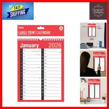 Stylish A4 2026 Spiral Wall