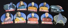 Set Of 10 1995 Star Trek The