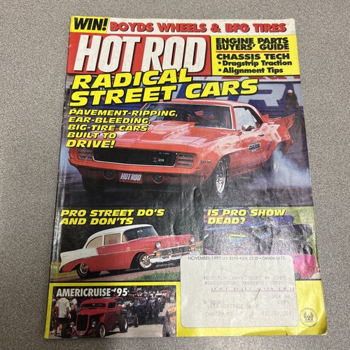 Hot rod nov 1995 radical - hot, nov/1995/radical