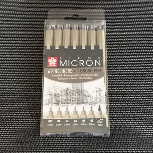 Sakura pigma micron set - sakura, black
