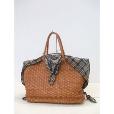 HENRY CUIR Woven Leather Tote