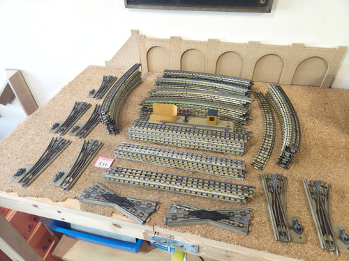 Hornby dublo rail huge job - dublo,