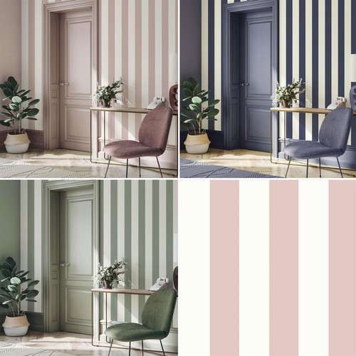 Regency stripe wallpaper - regency,