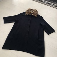 Ladies Navy Zara Knit Coatigan