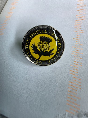 Partick thistle pin badge - fc,