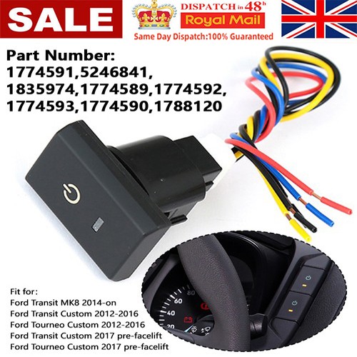 Dash button switch - dash, ford