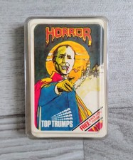 Horror Top Trumps Original Vintage  Collectable Card Game 1978 Dubreq Full Set