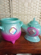 Magic Mixies - Magical Purple Cauldron & Lamp Toy Bundle - Fully Working - VGC!