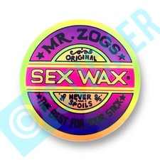 1980s Sex Wax Sticker Premium