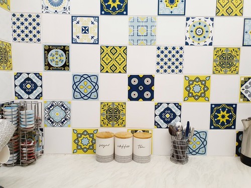 Tile stickers mosaic - tile,