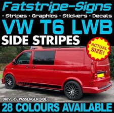 to fit VW T6 LWB SIDE STRIPES