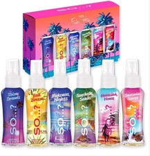 So…? Escapes Grande Womens Gift Set with Ibiza Dreams, Bali Breeze, Mykonos N