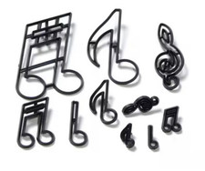 Set of  10 Musical Notes for