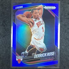 2024-25 Prizm Black DERRICK ROSE Base Blue /199 #256