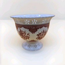 Vintage Red Transferware