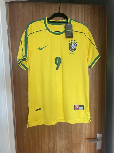 Brazil nike 1998 home - nike, shirt