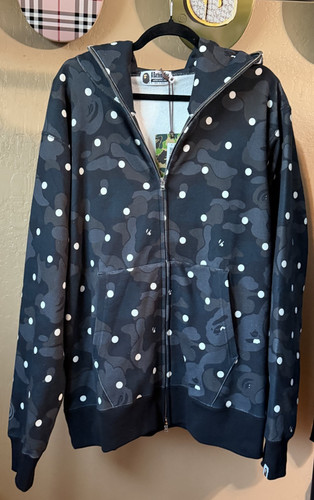 Bape dot camo shark full - bape,