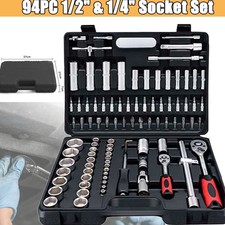 94PC 1/2" & 1/4" Socket Set