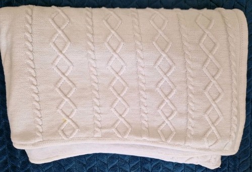Mothercare knitted blanket - knitted,